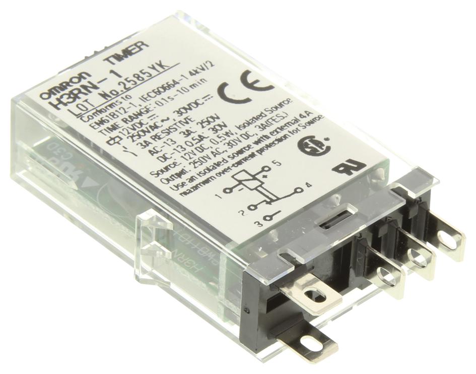 H3RN-1 DC12 TIMER, MULTIFUNCTION, 12VDC OMRON