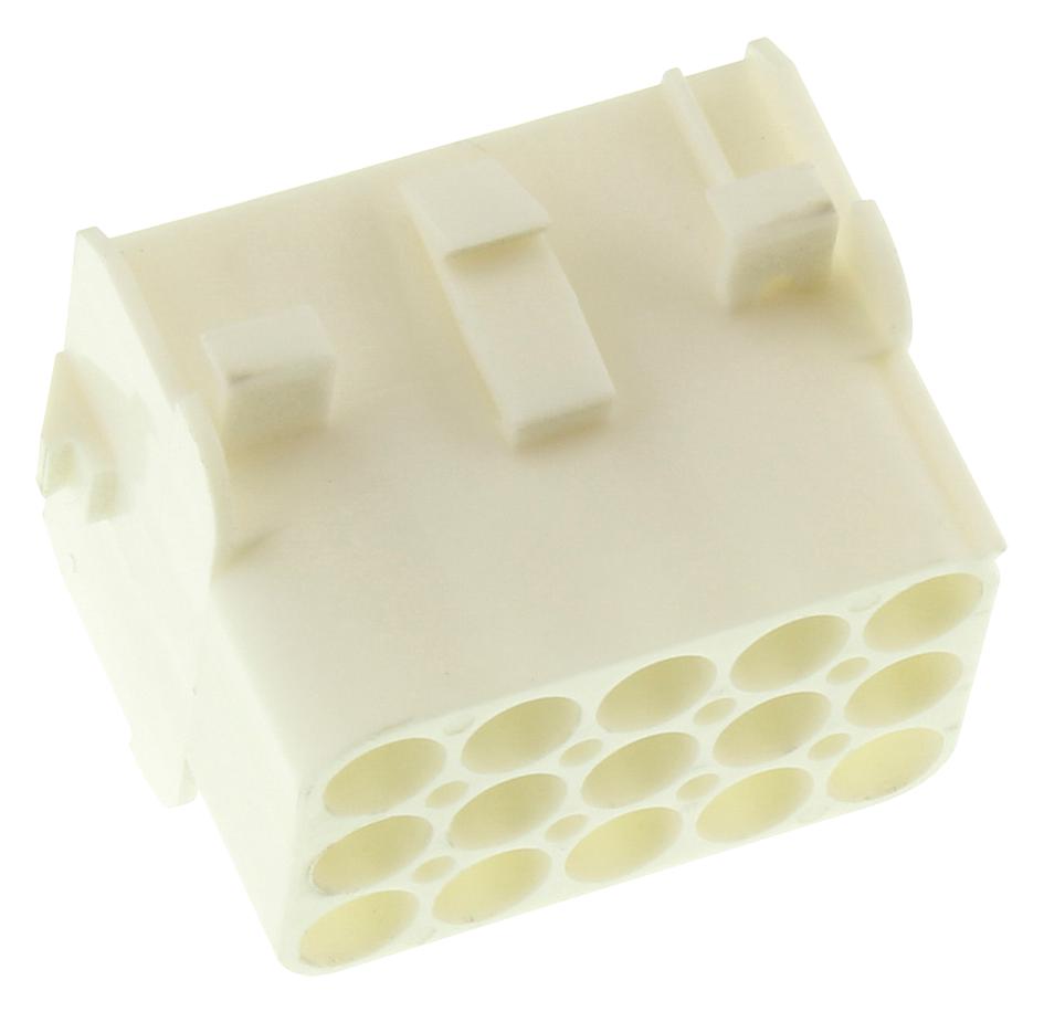 350784-1 RECEPTACLE HOUSING, 15WAY AMP - TE CONNECTIVITY