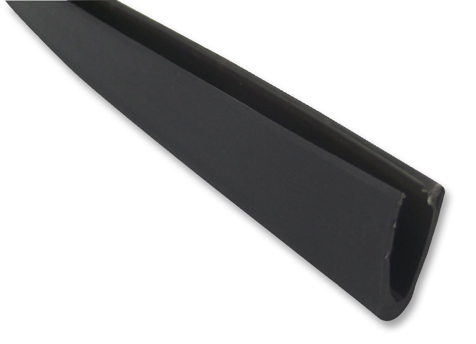 RAYRIM-NR8-0-SP PANEL EDGING, PO, BLACK, 3.25MM, 75M RAYCHEM - TE CONNECTIVITY