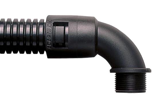 ABB Conduit Connectors 7TCA296000R0137 AL10/M12/C90/BL 10-M12 90DEG BL CURVED E ABB 3561887 7TCA296000R0137