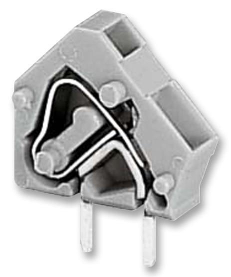 236-743. TERMINAL BLOCK, WIRE TO BRD, 1POS, 12AWG WAGO