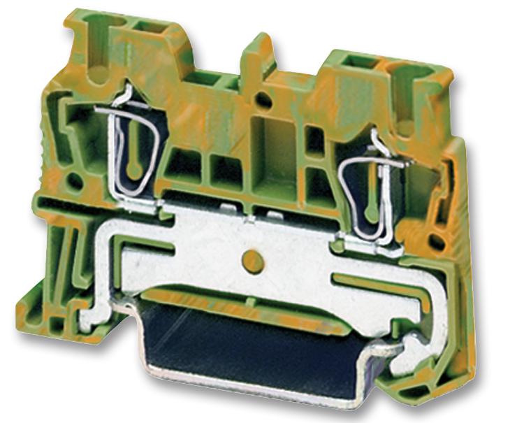 3031238 TERMINAL BLOCK, DIN RAIL, 2POS, 28-12AWG PHOENIX CONTACT