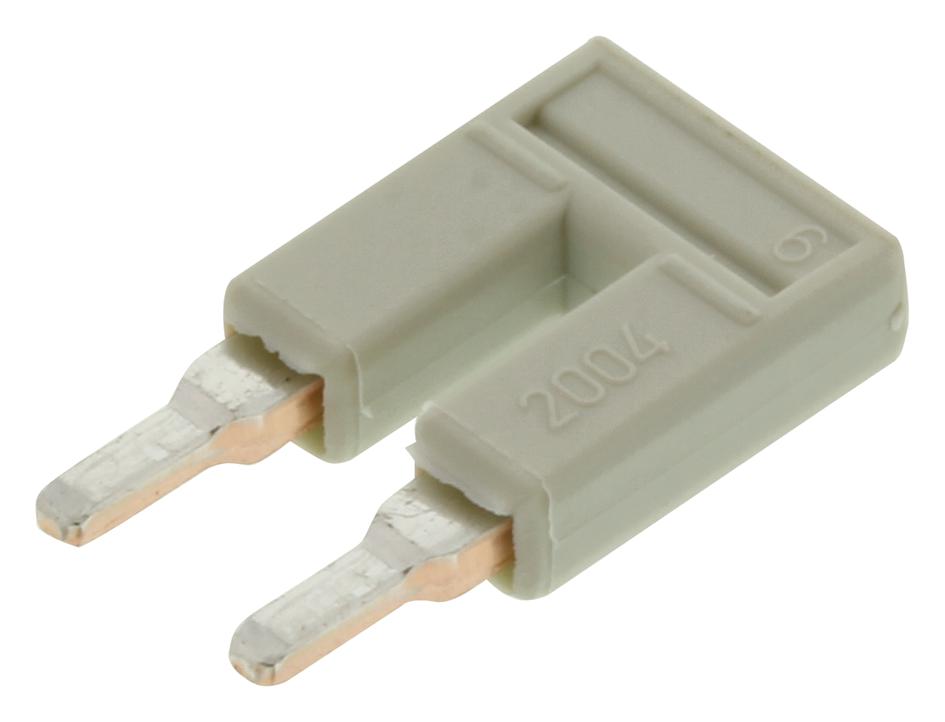 2004-402 JUMPER BAR, 2WAY, LIGHT GREY WAGO