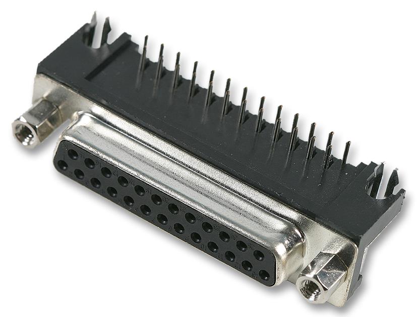 2301844-2 D-SUB CONN, RCPT, 9POS, THROUGH HOLE TE CONNECTIVITY