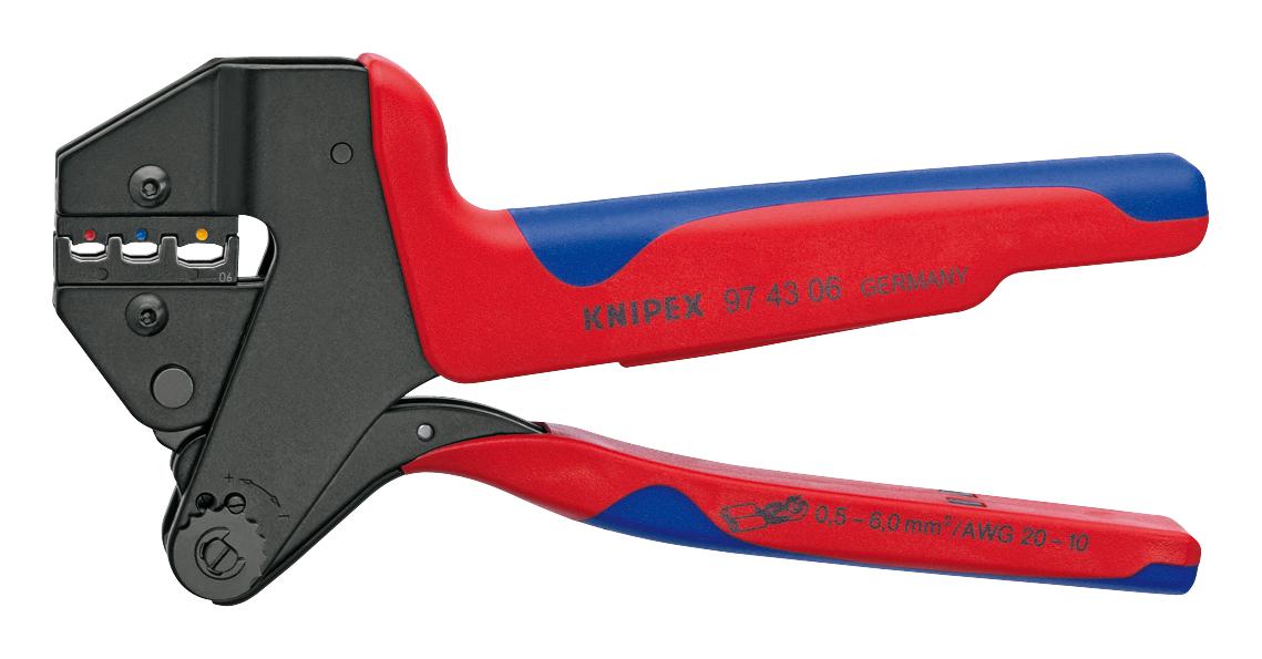97 43 06 CRIMP TOOL, INSULATED CRIMPS KNIPEX