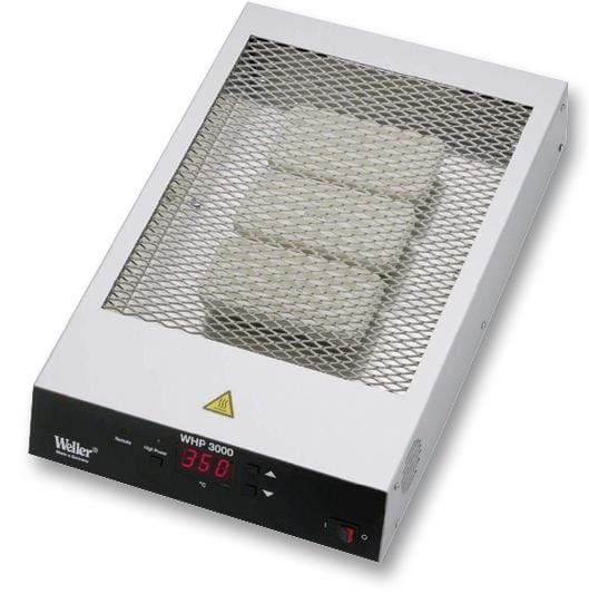 WHP3000 600W HEATING PLATE, 230V, 600W, UK PLUG WELLER