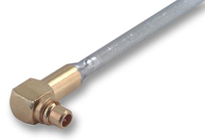 16MMCX-50-2-1/111OE RF COAXIAL, MMCX, R/A PLUG, 50OHM HUBER+SUHNER