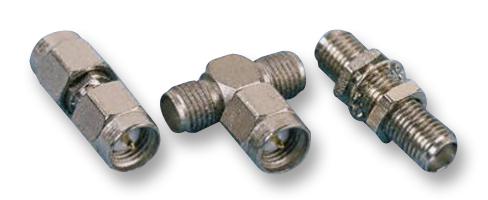 R125704001 ADAPTOR, SMA PLUG, SMA JACK, 50OHM RADIALL