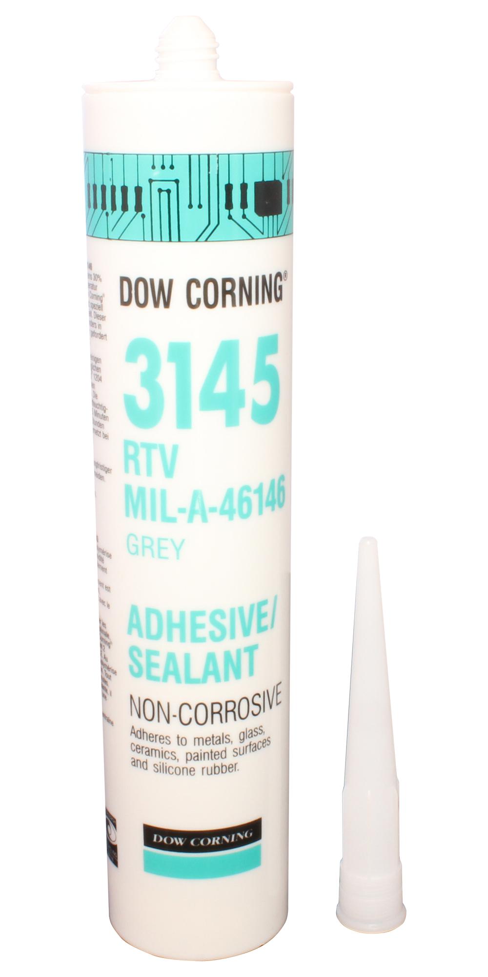 3145 GREY 310ML SEALANT, SILICONE, GREY, 310ML DOW