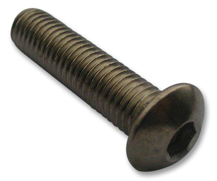 M510 BHA2MCS100- SCREW SOCKET, BUTT, S/S, A2, M5X10,PK100 TR FASTENINGS