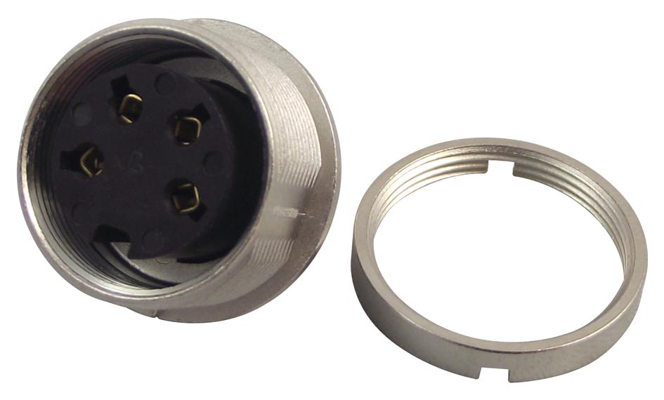 KGV40 SOCKET, DIN, 4WAY LUMBERG