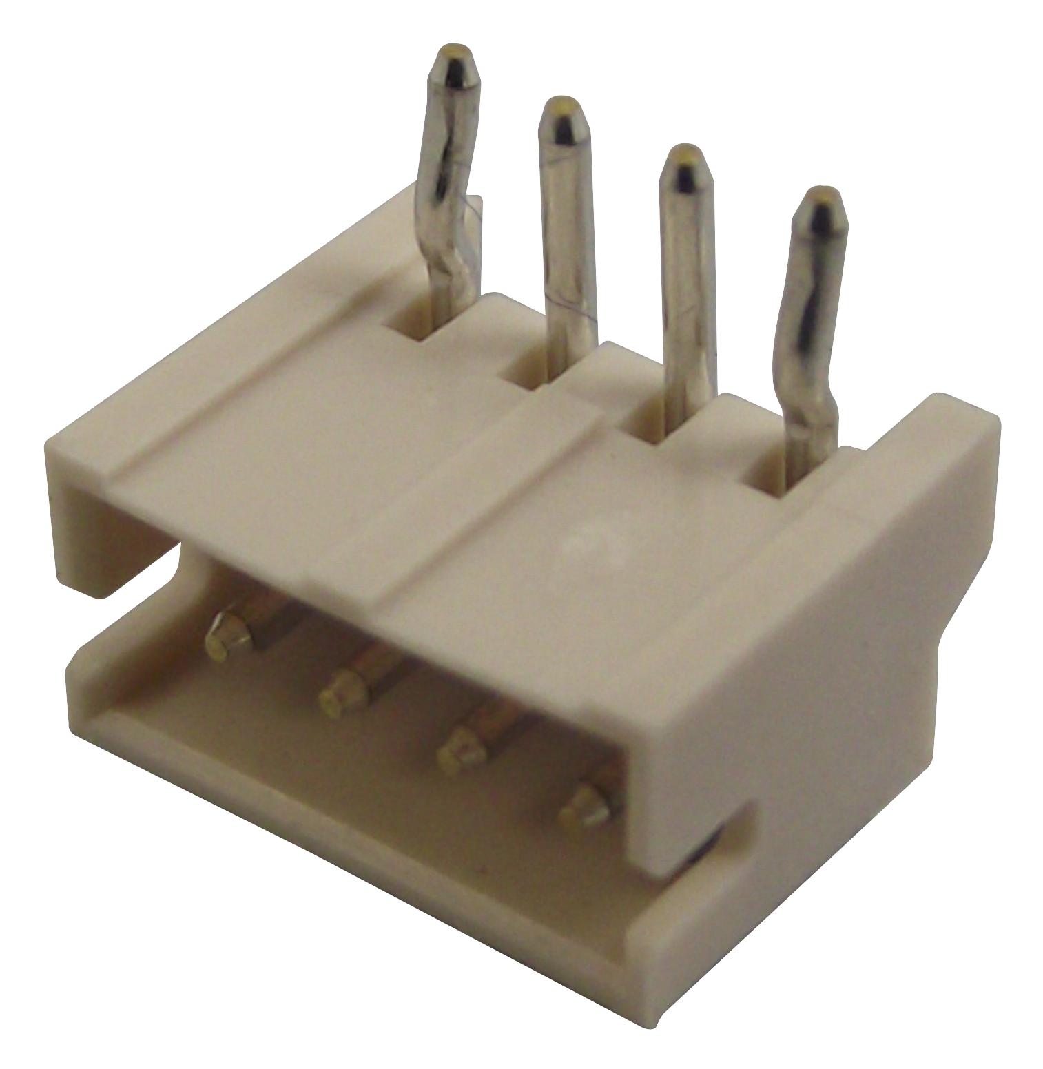 S4B-ZR(LF)(SN) HEADER, SIDE ENTRY, 4WAY JST (JAPAN SOLDERLESS TERMINALS)