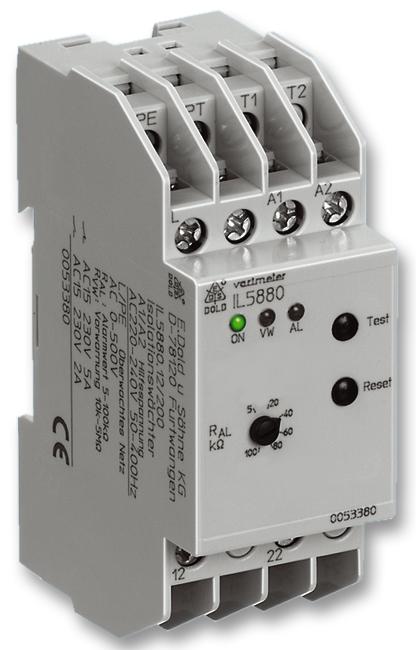 IL 5881.12/100 DC 12 - 280V RELAY, VOLTAGE SENSING, DPDT, 415VAC DOLD