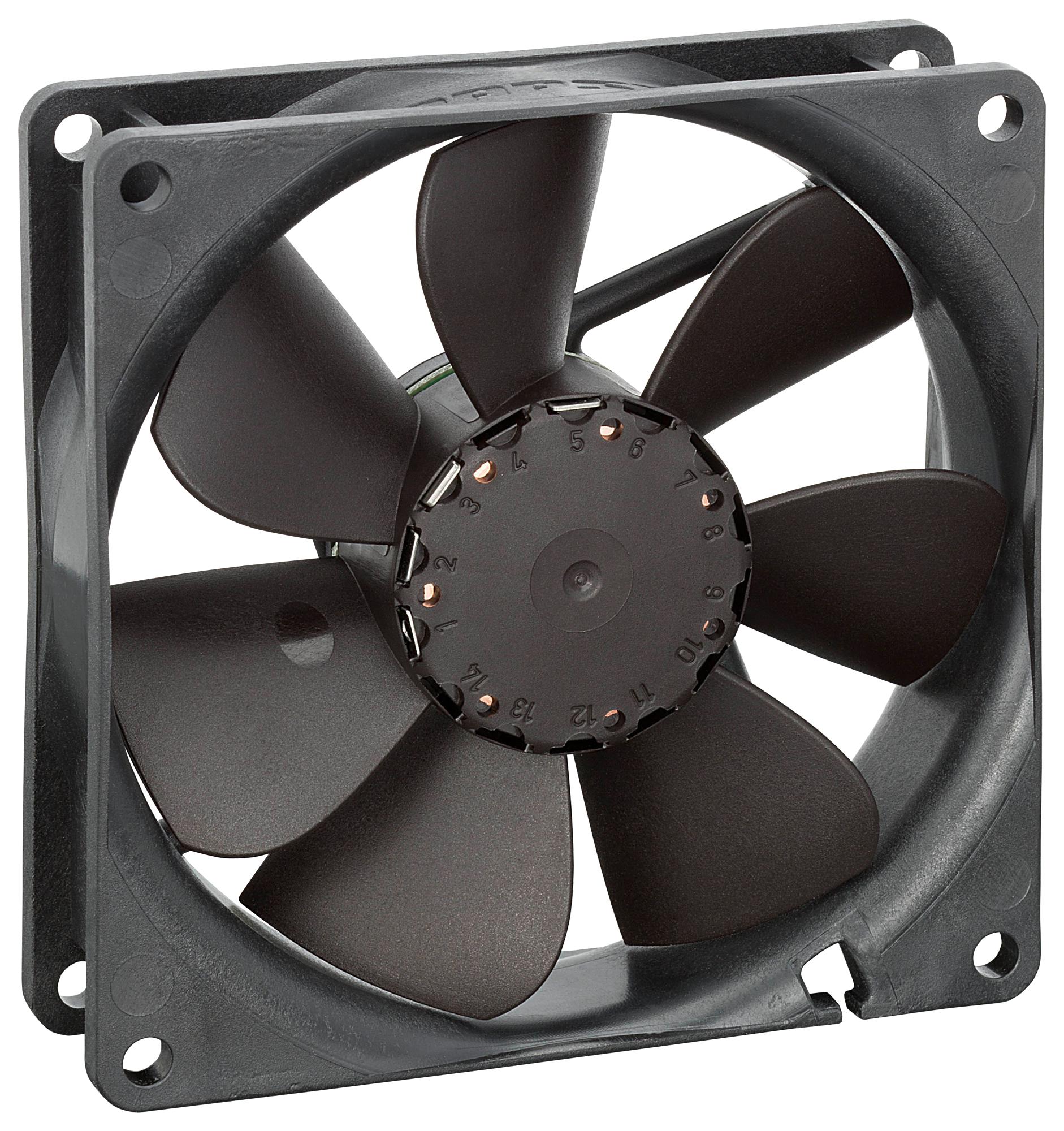 3412NGME FAN, 92X92X25MM, 12V DC EBM-PAPST