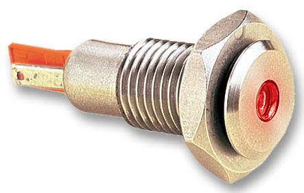 DX0505/RD/12 LED INDICATOR, 12V, RED, IP67 BULGIN LIMITED