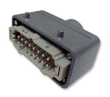 66 30 226 003200 HOOD + MALE INSERT, TOP ENTRY, 6E HARTING