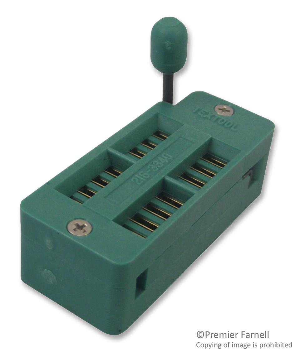 216-3340-00-0602J SOCKET IC, ZIF, 16WAY 3M