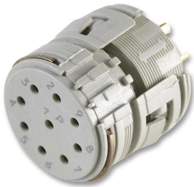 73012110 INSERT, FEMALE, SOLDER, 8+1WAY EPIC