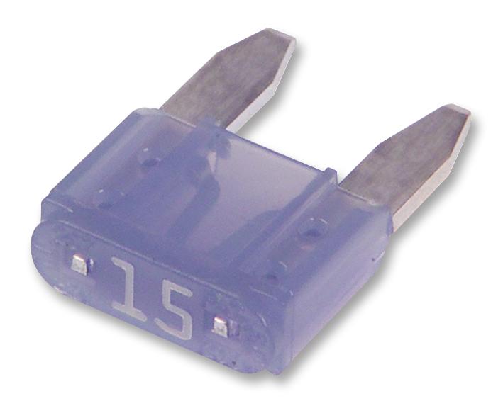 0297015.WXNV FUSE, MINI BLADE, 15A LITTELFUSE