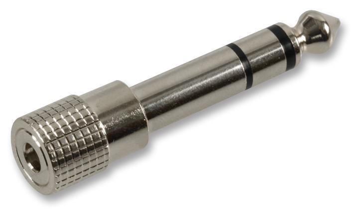 PS000155 ADAPTER, STEREO 6.35MM PLUG -3.5MM RCPT MULTICOMP PRO