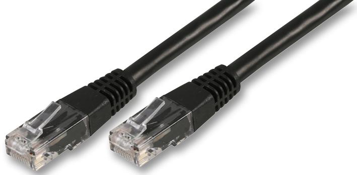 PSG90957 PATCH CORD, RJ45 PLUG, CAT6, 15M, BLACK PRO SIGNAL