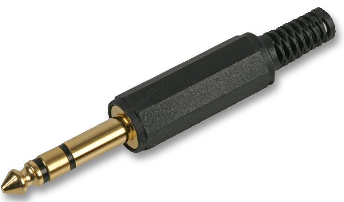 PS000122 PHONE AUDIO CONN, PLUG, 3POS, 6.35MM MULTICOMP PRO