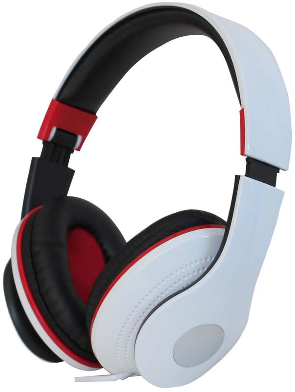 PSG08460 HEADPHONE HI-FI DELUXE WHITE FOLDABLE PRO SIGNAL