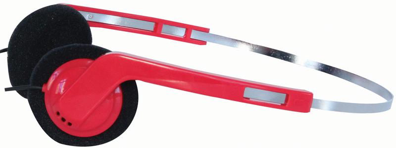 PSG08467 HEADPHONE LIGHTWEIGHT RED PRO SIGNAL