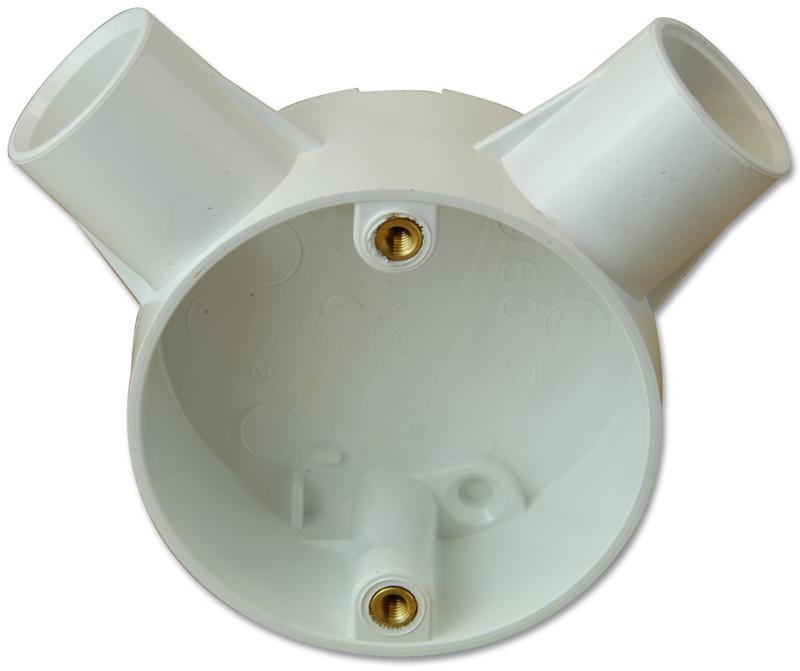 CJB20/2W. 2 WAY ANGLE BOX 20MM PRO POWER