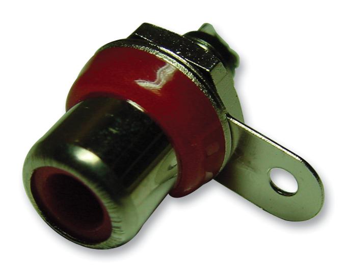 PSG08299 PHONO SOCKET, RED/NICKEL PRO SIGNAL