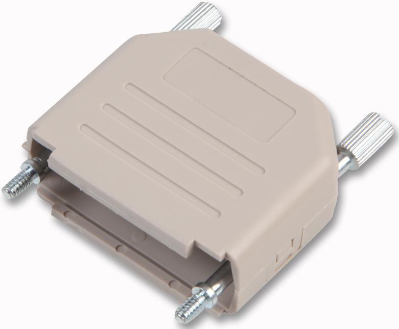 MHDPPK15-LG-K BACKSHELL, D, GREY, 15WAY MH CONNECTORS