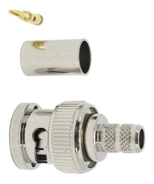 339-003-000 CONNECTOR, BNC MALE, CRIMP, RG59 VDC