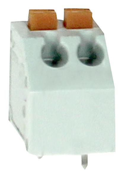 CSTB45VD/2 PCB TERM, SCREWLESS, 45DEG, 3.5MM, 2P CAMDENBOSS