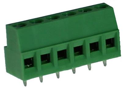 CTB0100/6 PCB TERMINAL, 5MM, 6P CAMDENBOSS