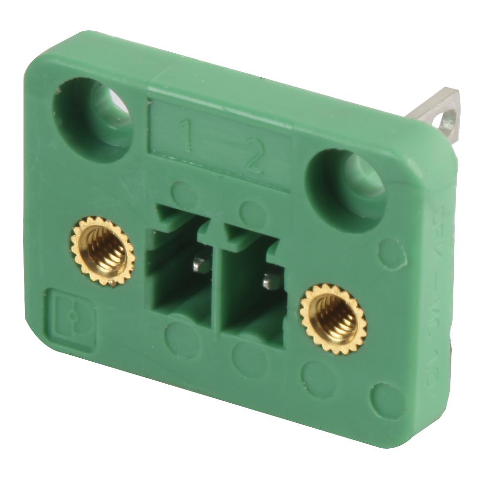 DFK-MC 1,5/ 2-GF-3,81 TERMINAL BLOCK, HEADER, 2POS, TH PHOENIX CONTACT