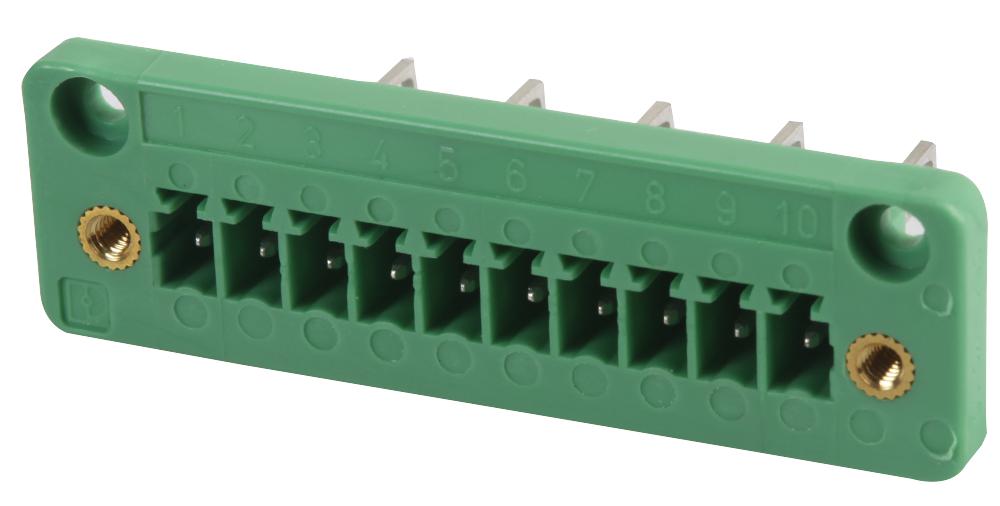 DFK-MC 1,5/10-GF-3,81 TERMINAL BLOCK, HEADER, 10POS, TH PHOENIX CONTACT