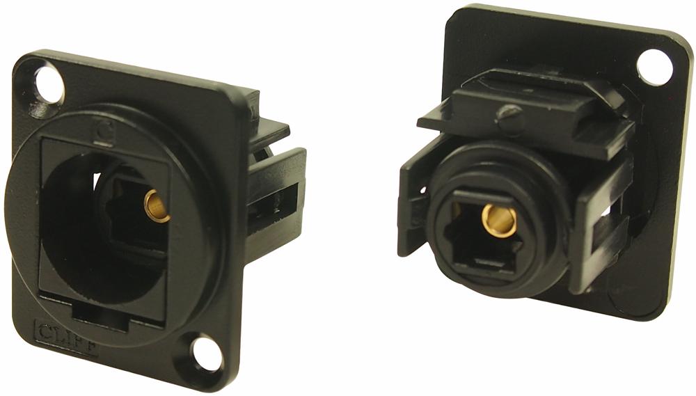 CP30217MB FIBRE OPTIC ADAPTER, TOSLINK-TOSLINK CLIFF ELECTRONIC COMPONENTS