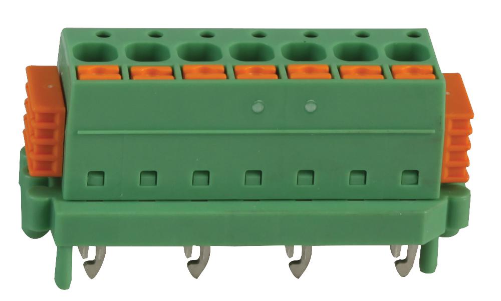 SDC 2,5/ 7-PV-5,0-ZB TB, WIRE TO BOARD, 7POS, 16AWG PHOENIX CONTACT