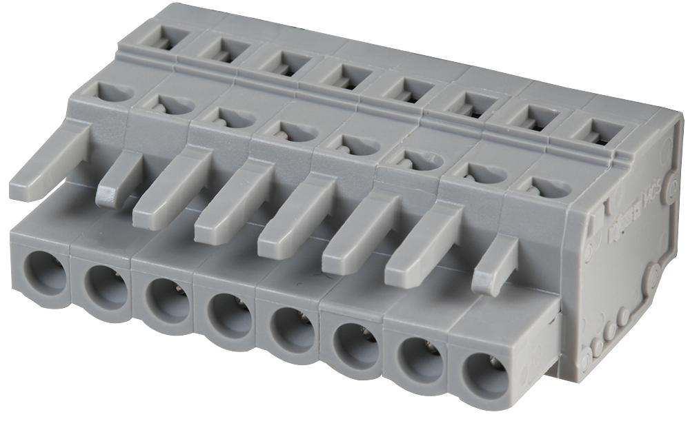 231-108/026-000 TERMINAL BLOCK, PLUGGABLE, 8POS, 12AWG WAGO
