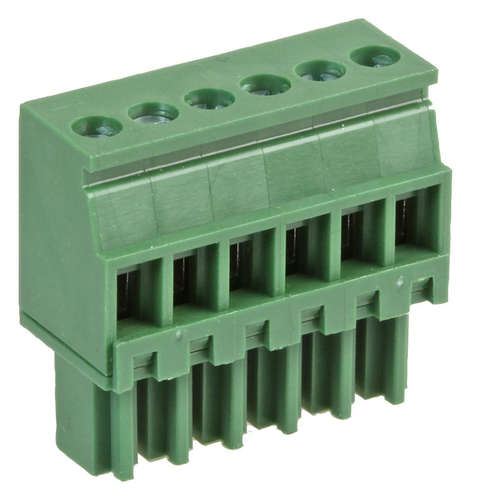 MC000068 TERMINAL BLOCK, PLUGGABLE, 6POS MULTICOMP PRO