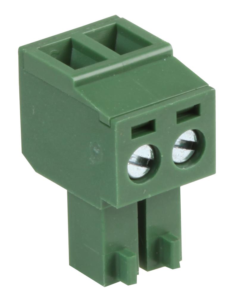 MC000096 TERMINAL BLOCK, PLUGGABLE, 2POS, 16AWG MULTICOMP PRO