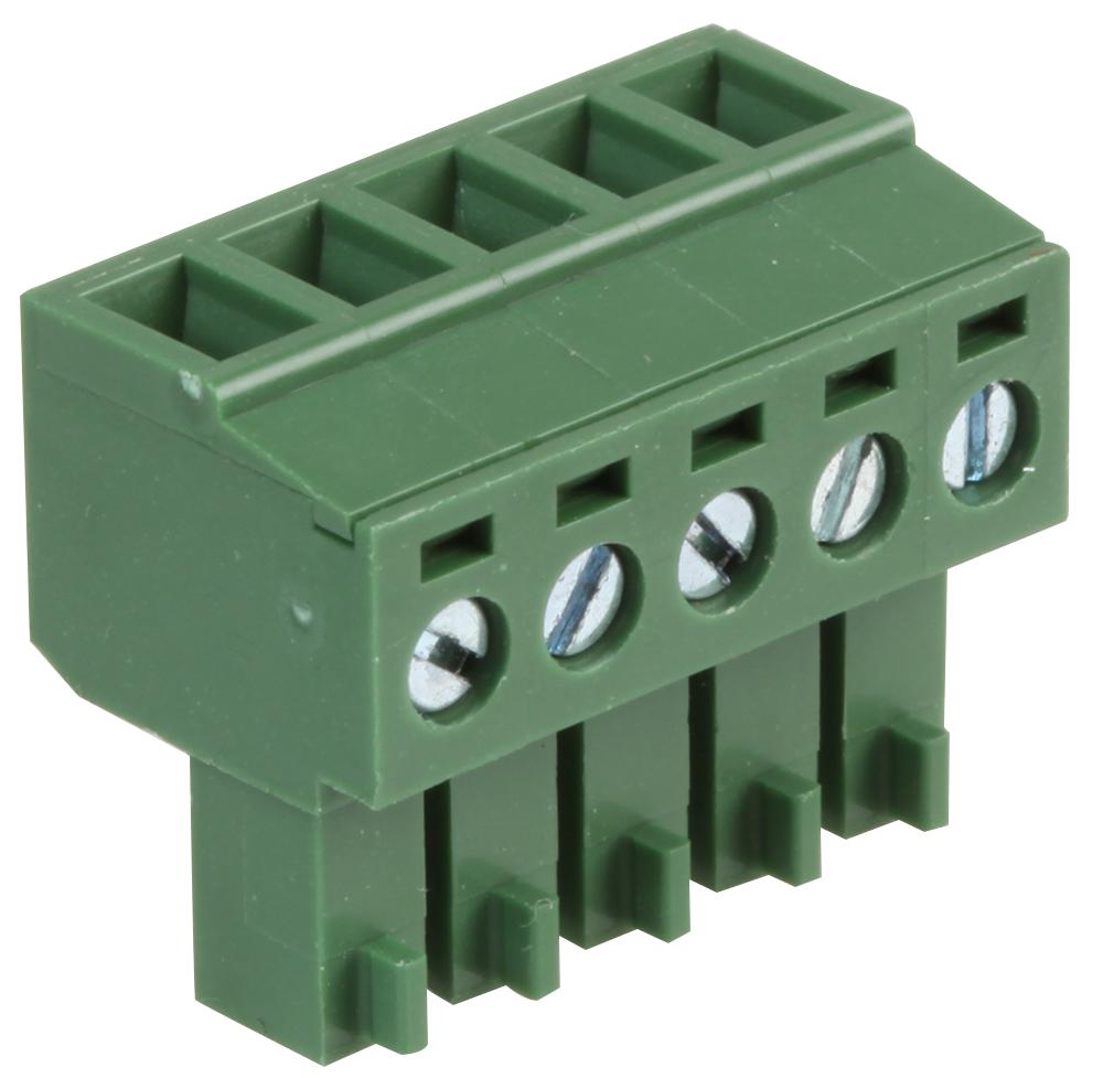 MC000099 TERMINAL BLOCK, PLUGGABLE, 5POS, 16AWG MULTICOMP PRO