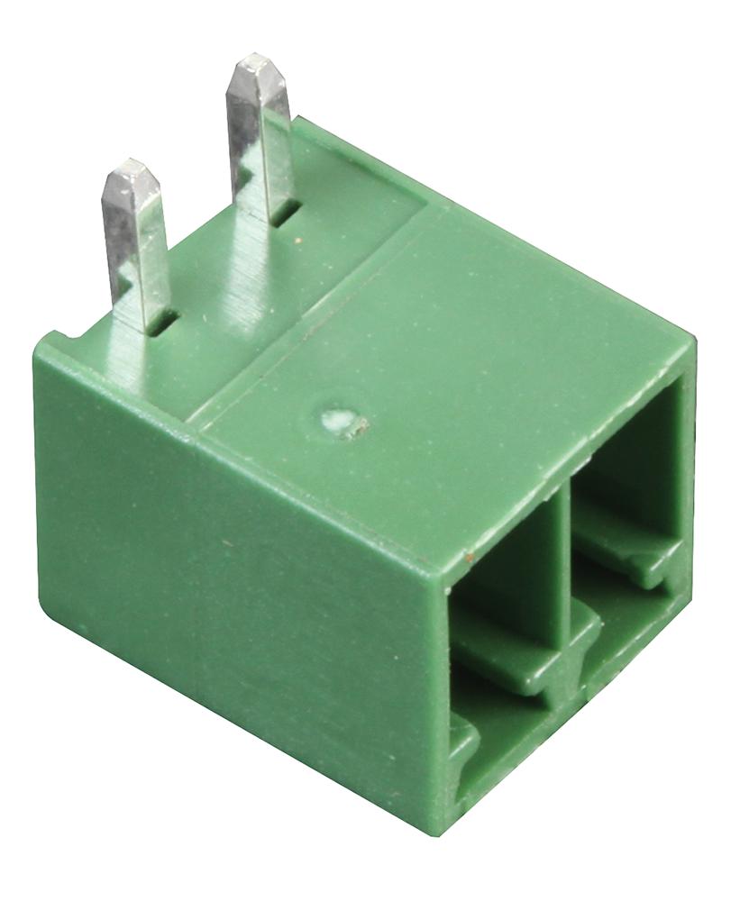 MC000088 TERMINAL BLOCK, HEADER, 2POS, TH MULTICOMP PRO