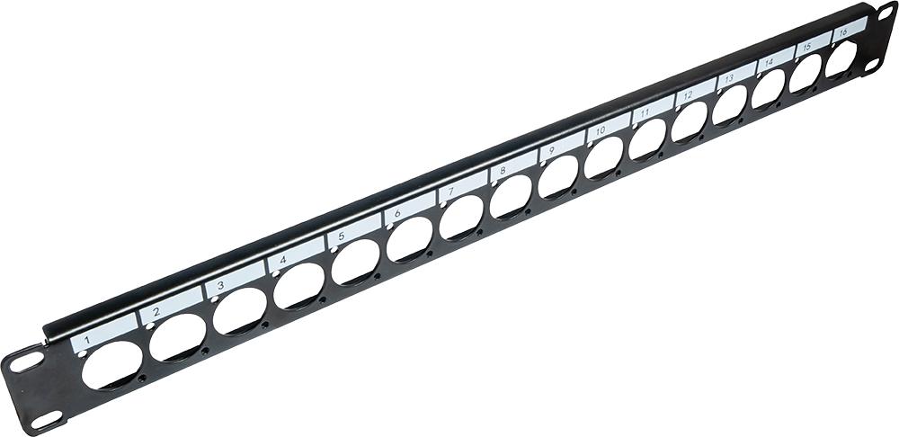 FFDU16 PATCH PANEL, 16PORT, 1U TUK
