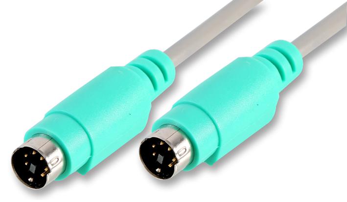 PL11114 LEAD PS2 MALE TO MALE 2M GREEN PRO SIGNAL