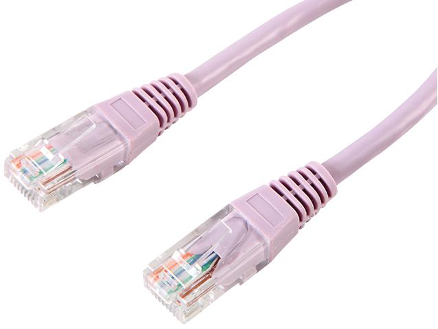 PS11069 PATCH LEAD, CAT 5E, 1M VIOLET PRO SIGNAL