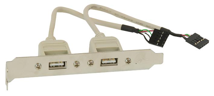 XYC113(0.18) USB ROB RECEPTACLE ON BRACKET 0.18M PRO POWER