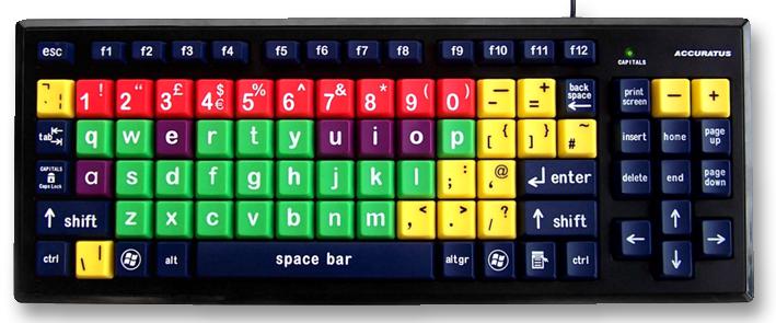 KYB-MON2MIX-LCUH KEYBOARD, WIRED, STANDARD, USB ACCURATUS