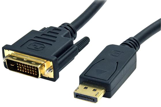 DP2DVI2MM3 LEAD, DISPLAYPORT-DVI-D, MALE-MALE, 0.9M STARTECH