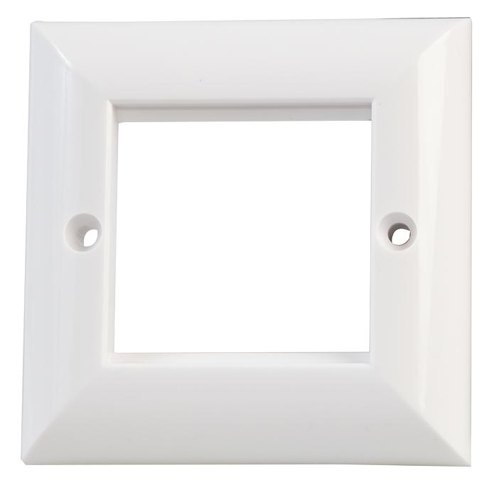 008-001-003-50 FACEPLATE,1GANG, 2MOD EURO, ELITE CONNECTIX CABLING SYSTEMS